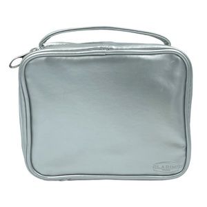 Clarins Paris Vanity Case Silver makeup Bag